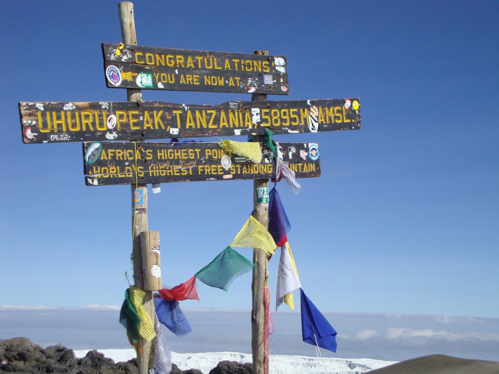 Beste reistijd Tanzania Kilimanjaro beklimmen