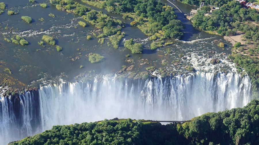 Rondreis Namibië en Botswana Victoria Falls 1